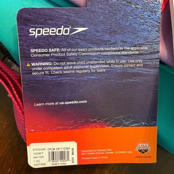 New Infant Speedo Life Jacket - Picture 3 of 6
